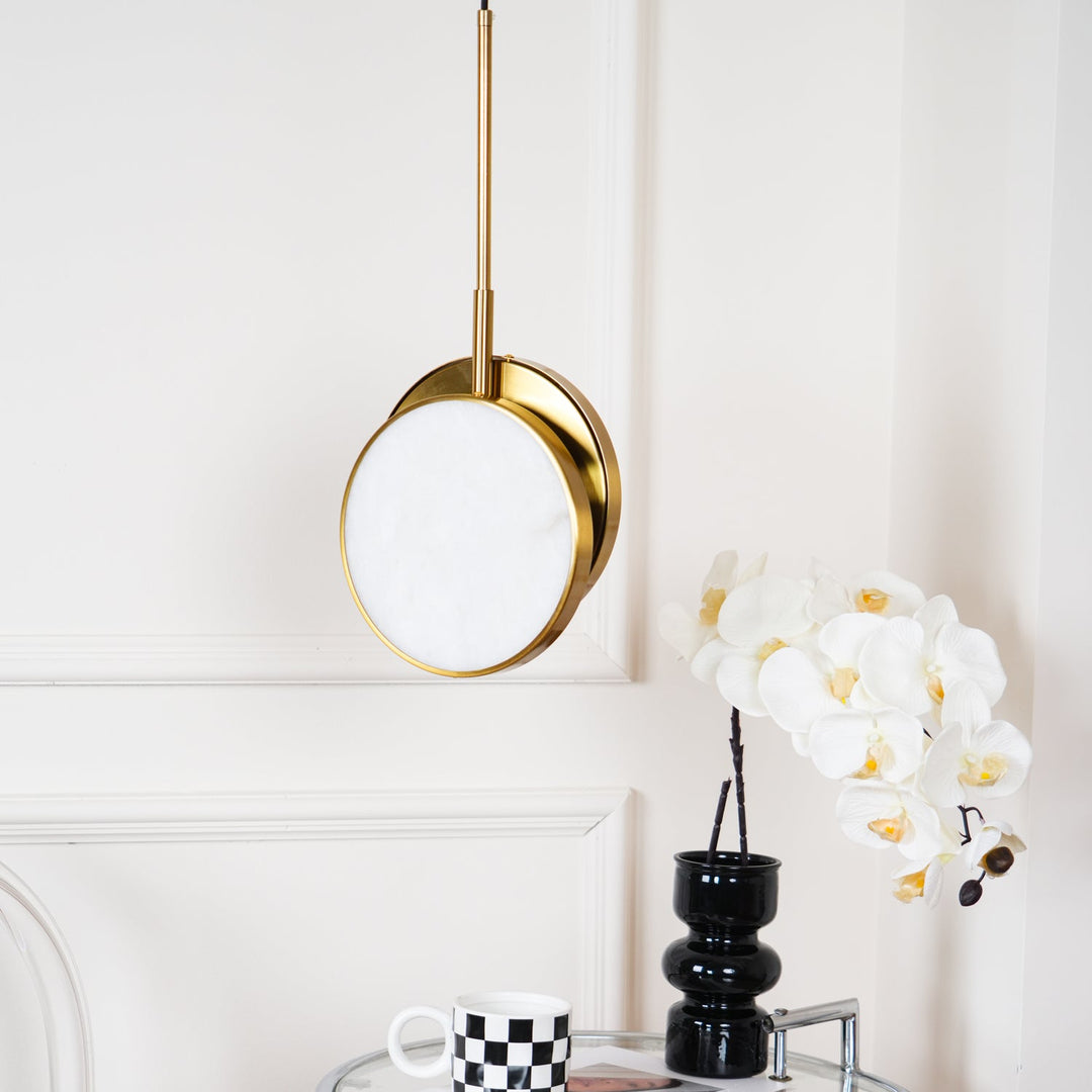 Lampa wisząca Moonshade Alabaster