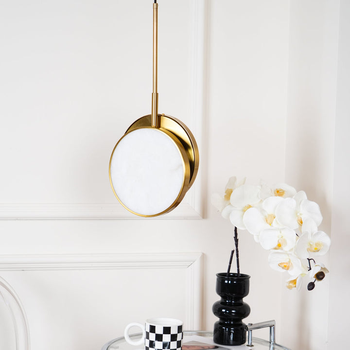 Lampa wisząca Moonshade Alabaster