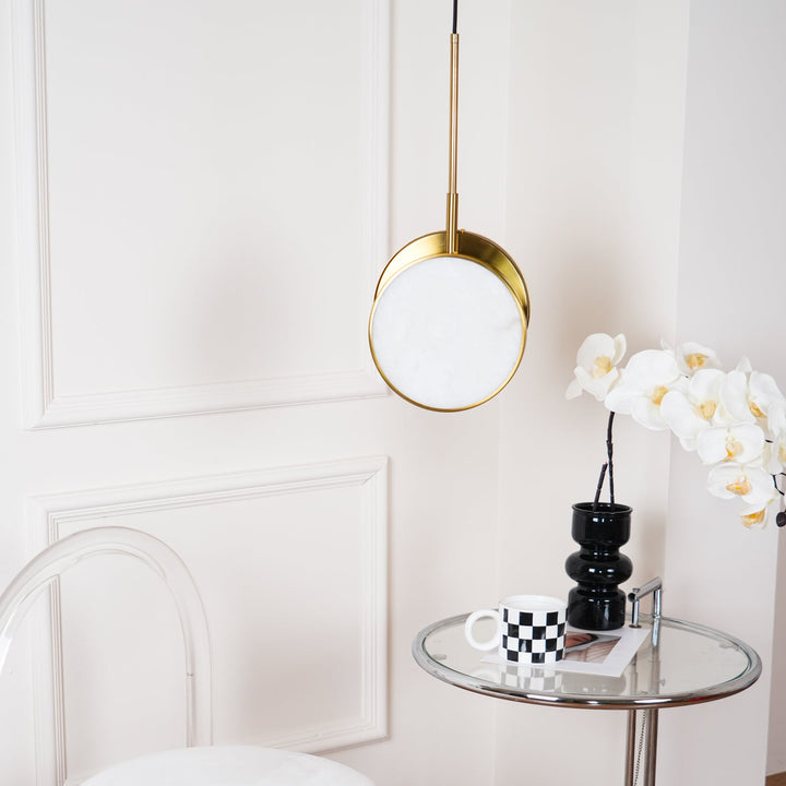 Lampa wisząca Moonshade Alabaster