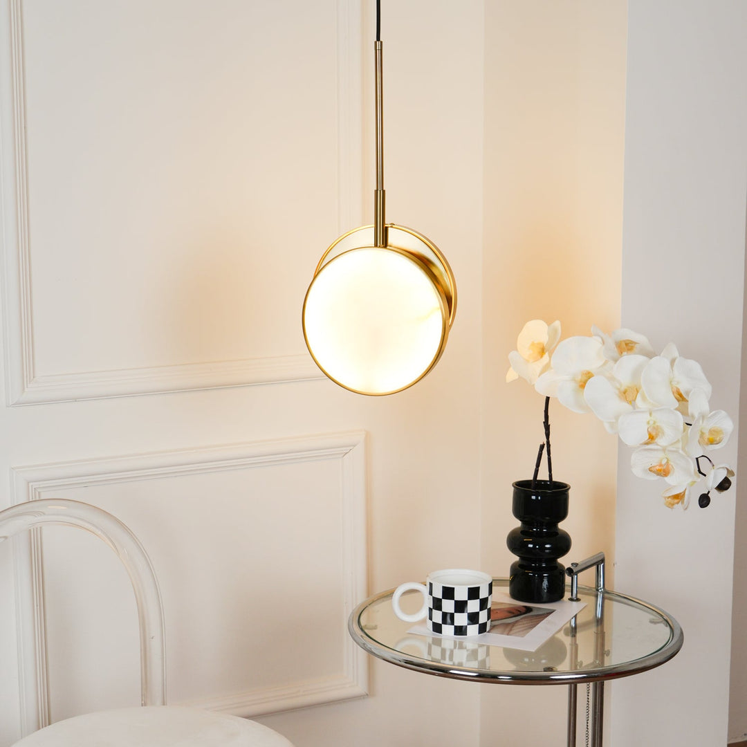 Lampa wisząca Moonshade Alabaster