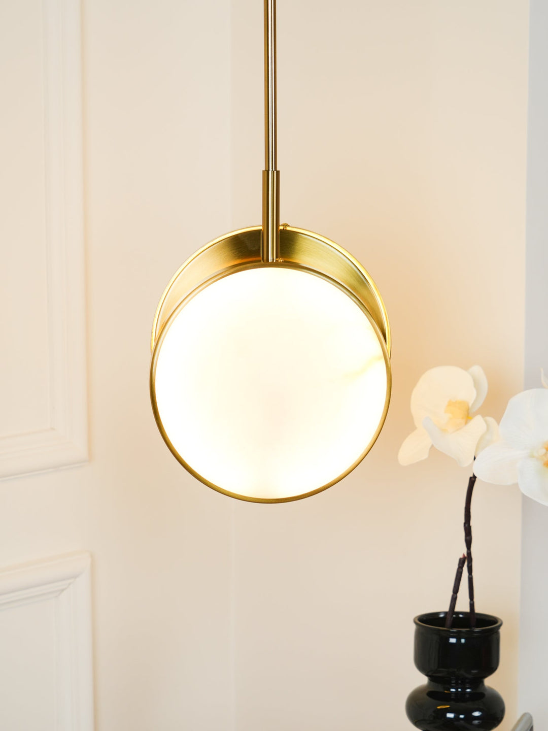 Lampa wisząca Moonshade Alabaster