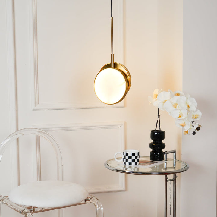 Lampa wisząca Moonshade Alabaster