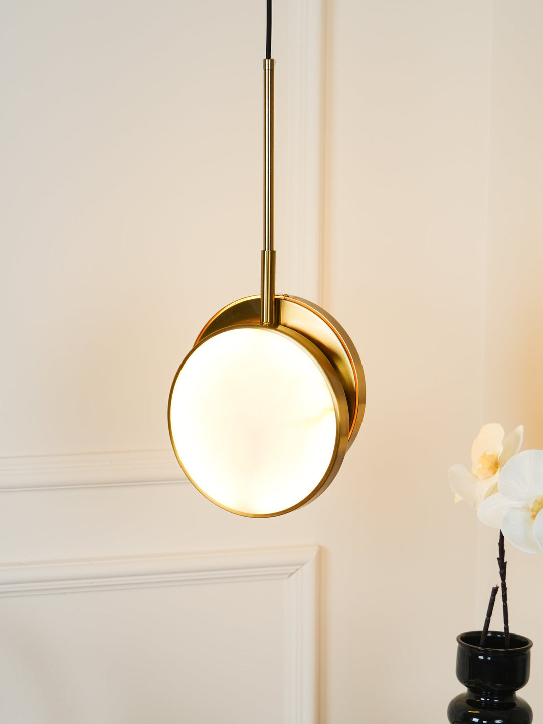 Lampa wisząca Moonshade Alabaster