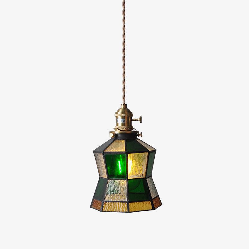 Lampa wisząca mozaikowa