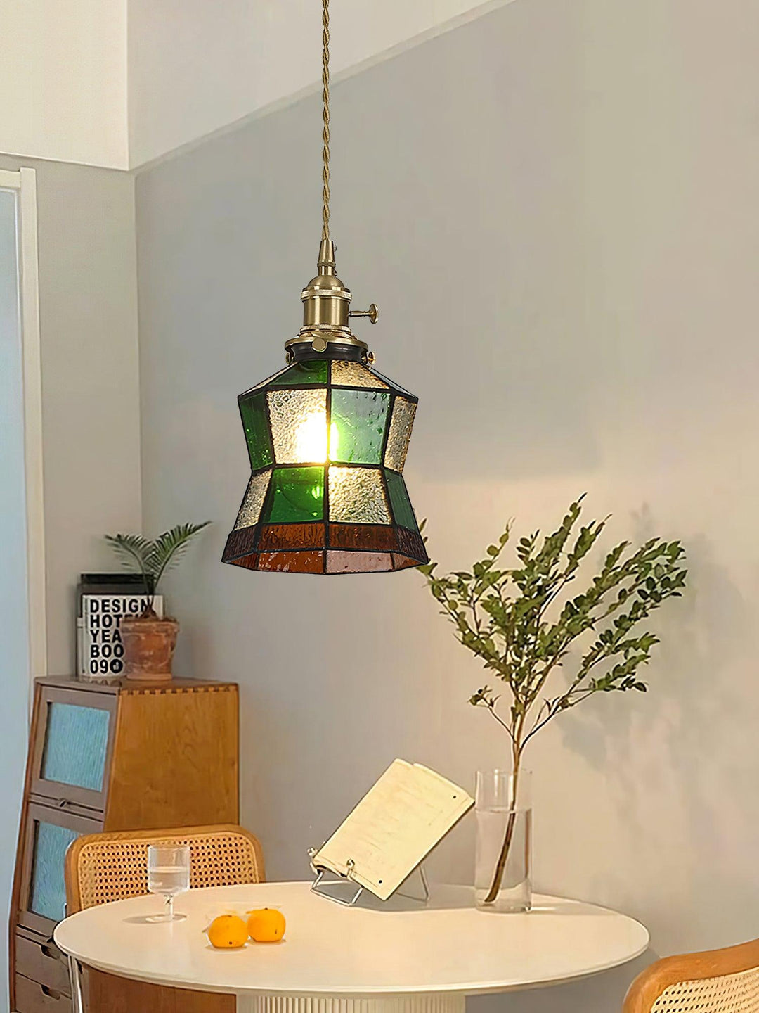 Lampa wisząca mozaikowa