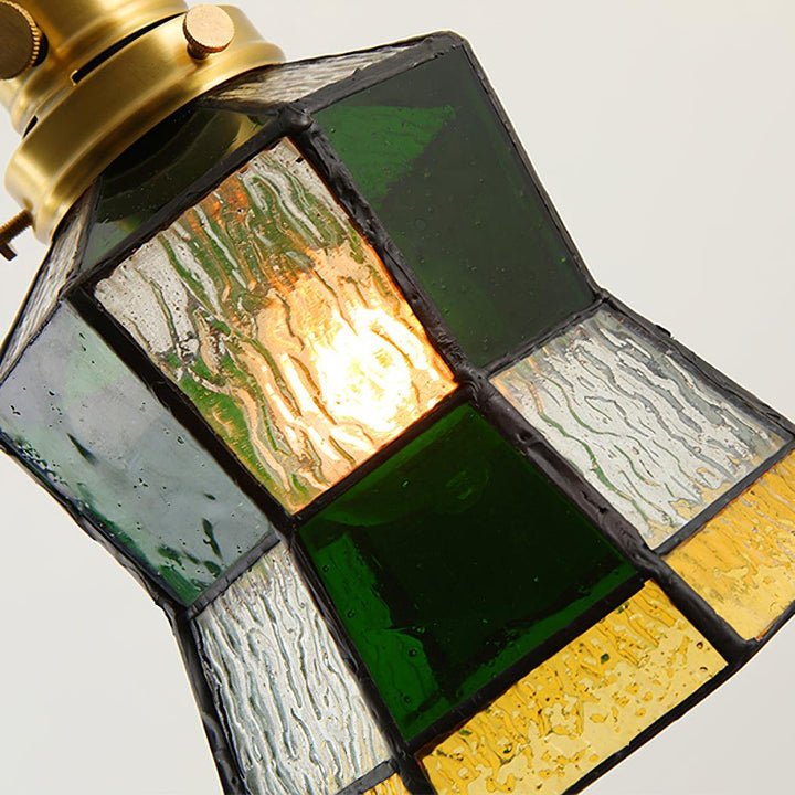 Lampa wisząca mozaikowa