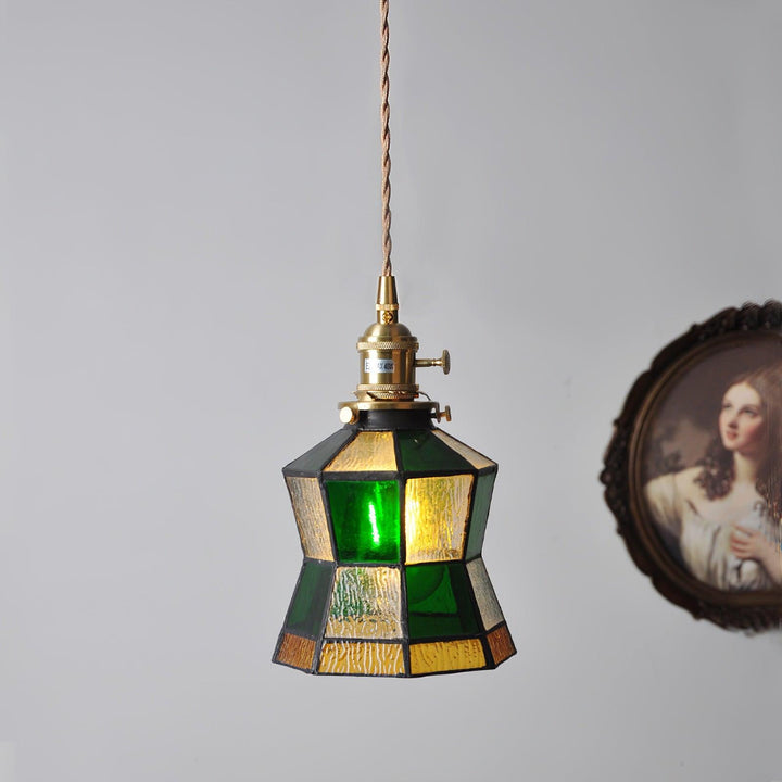 Lampa wisząca mozaikowa