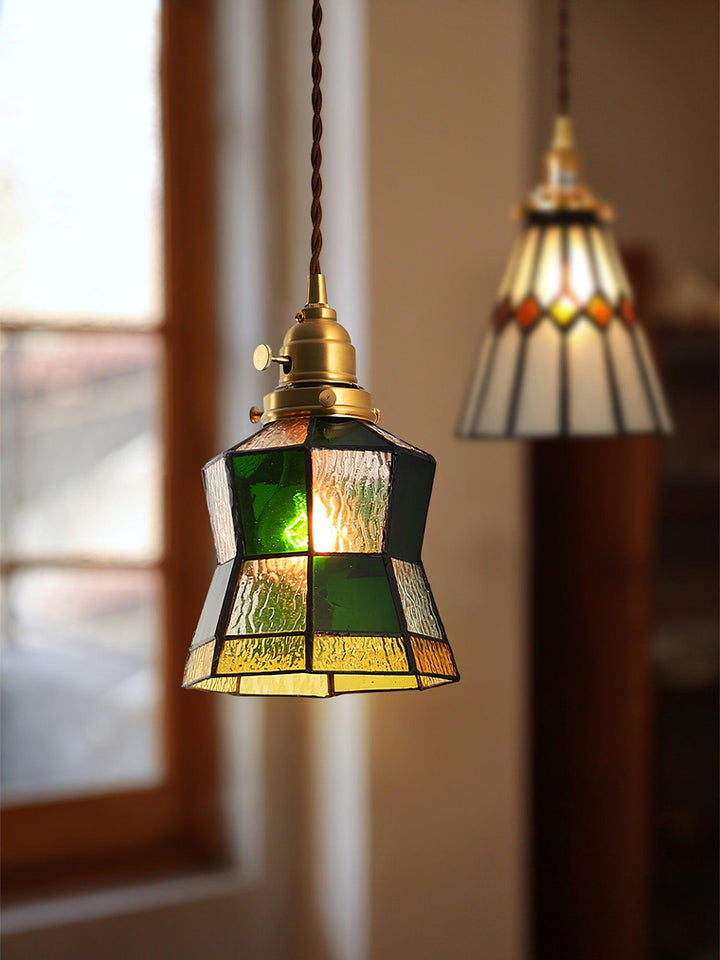 Lampa wisząca mozaikowa