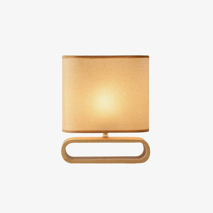 Lampa Stołowa Moti z Drewna