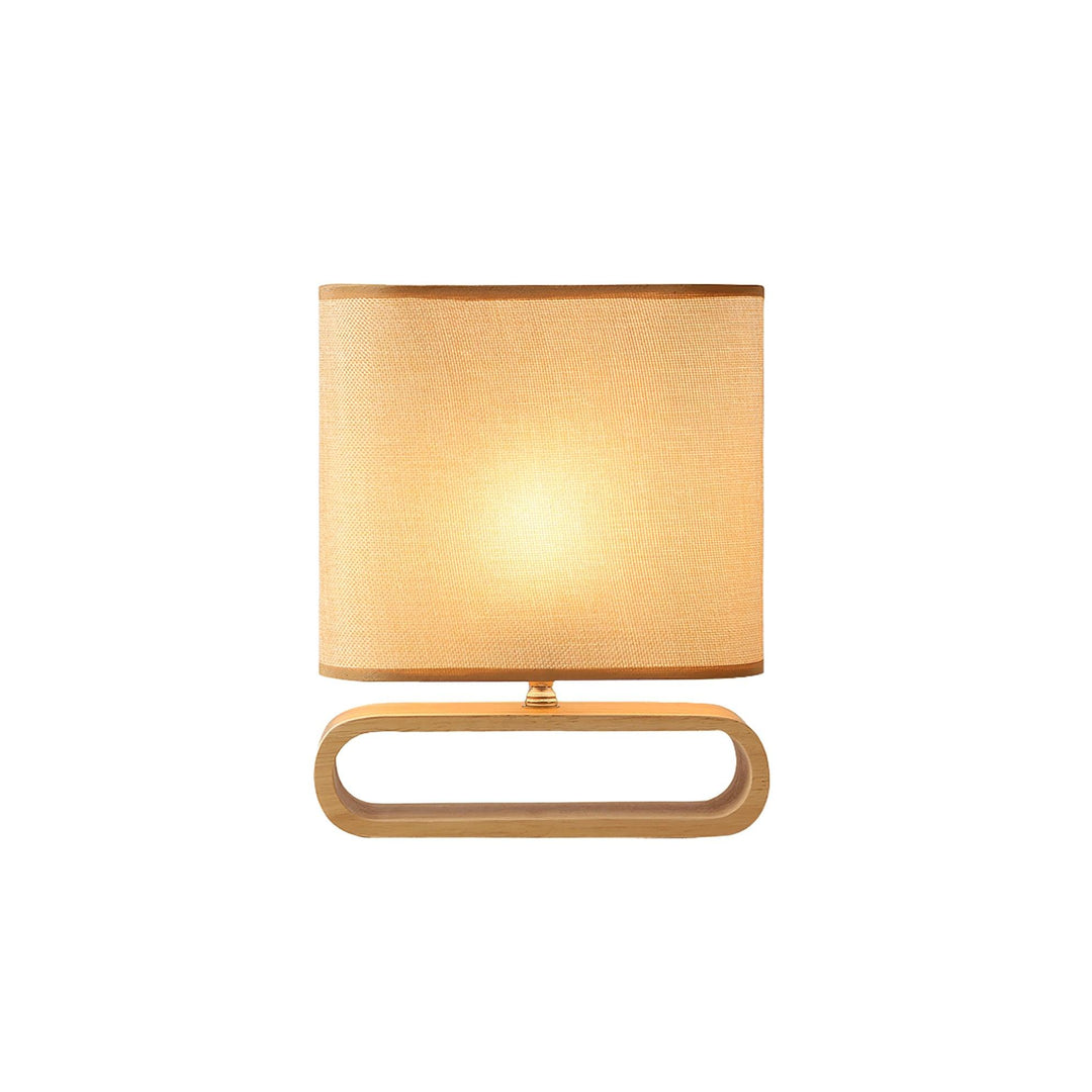 Lampa Stołowa Moti z Drewna