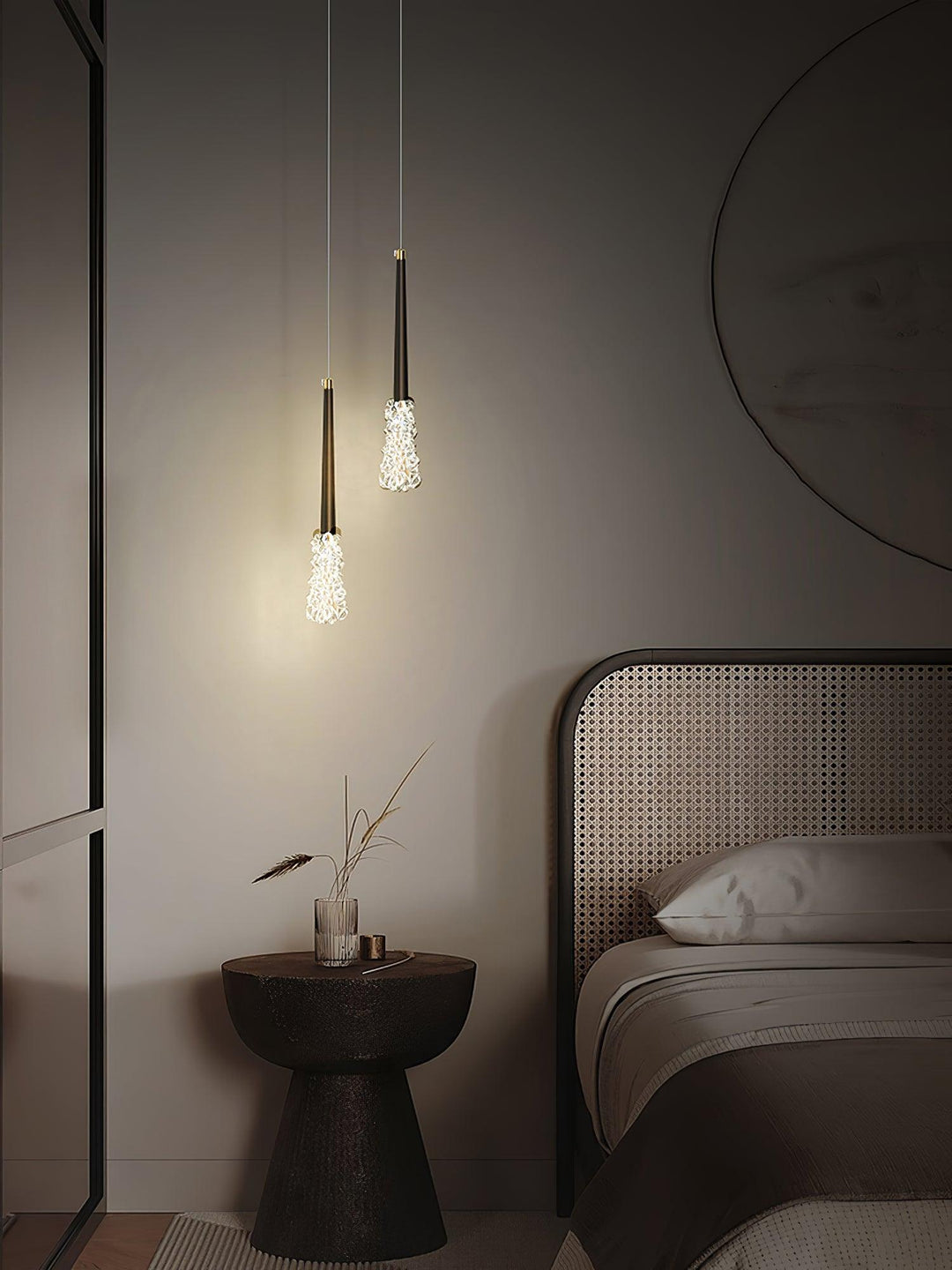 Lampa Wisząca Mozzi Kryształowa