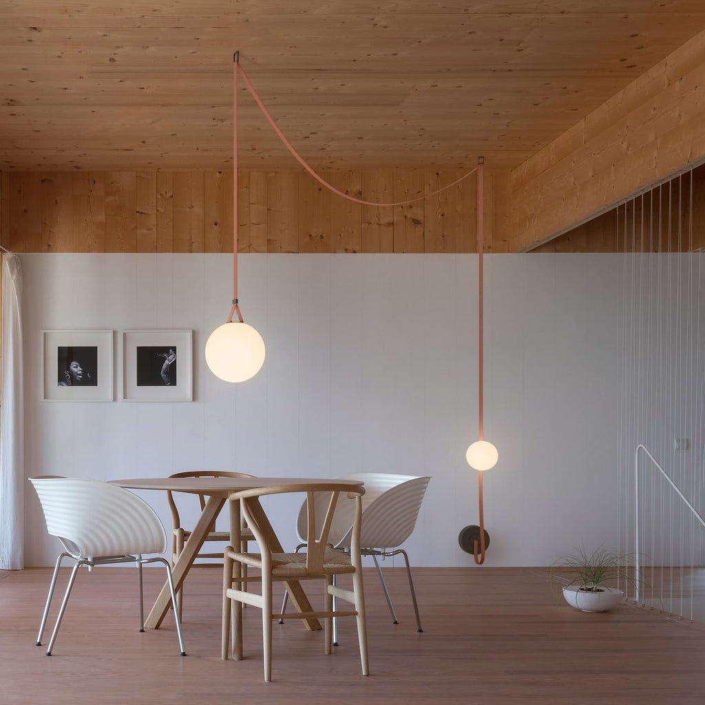 Wielokrotna Lampa Wisząca z Paskami