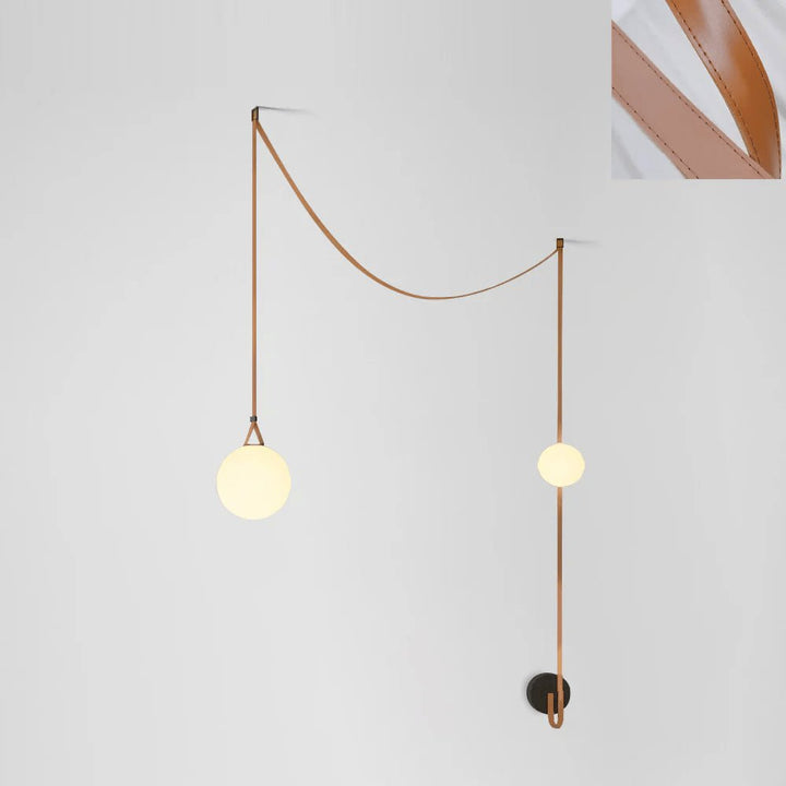 Wielokrotna Lampa Wisząca z Paskami
