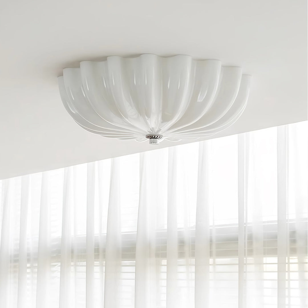 Murano Szkło Muflowane Lampa sufitowa