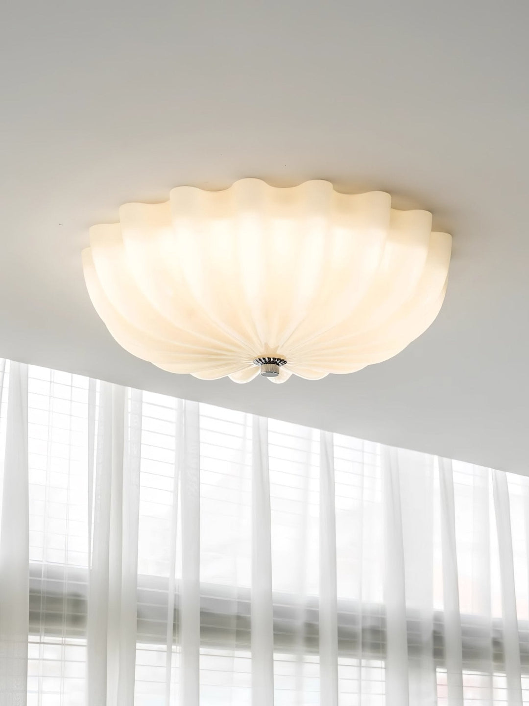 Murano Szkło Muflowane Lampa sufitowa