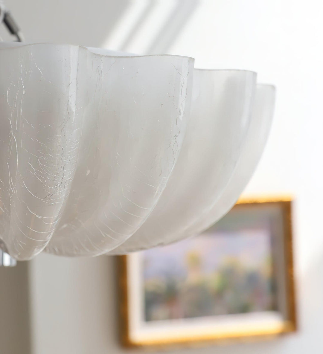 Murano Szkło Muflowane Lampa sufitowa