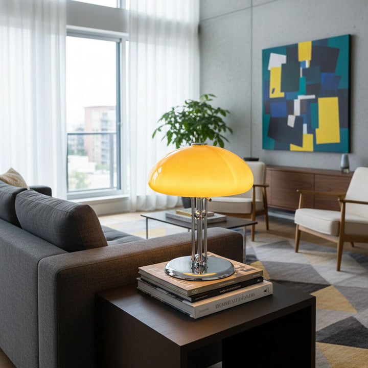 Lampa Stołowa Bauhaus Mushroom