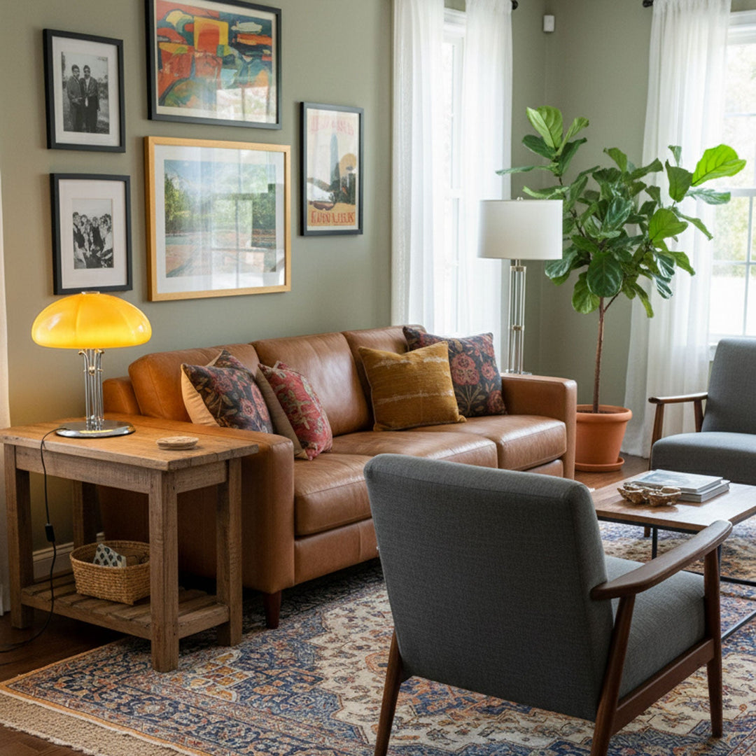 Lampa Stołowa Bauhaus Mushroom
