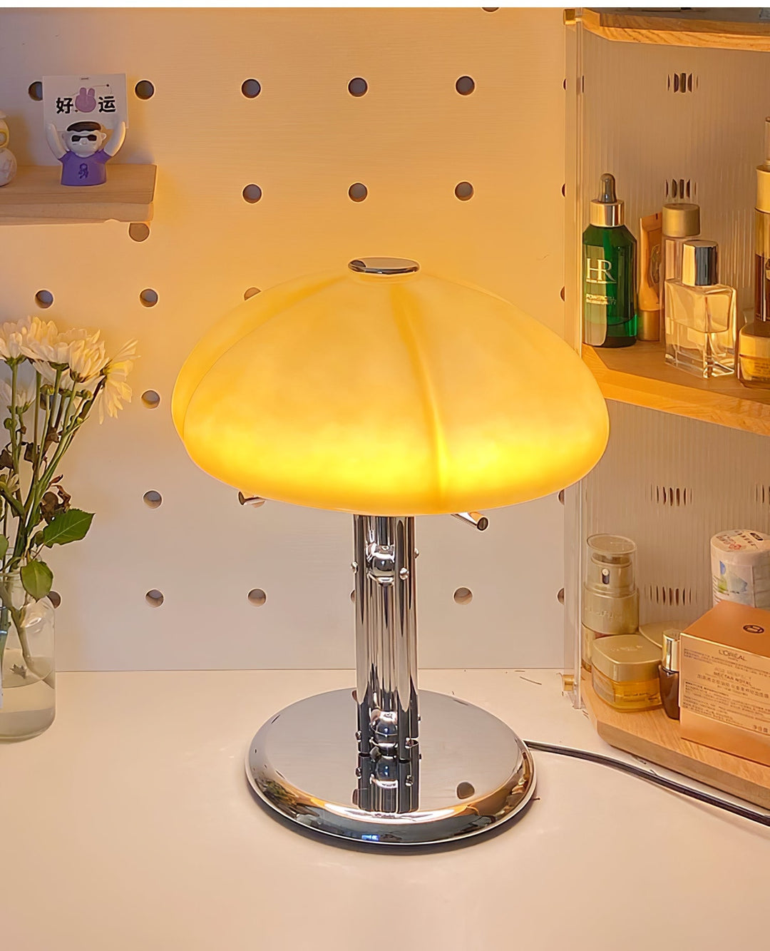 Lampa Stołowa Bauhaus Mushroom