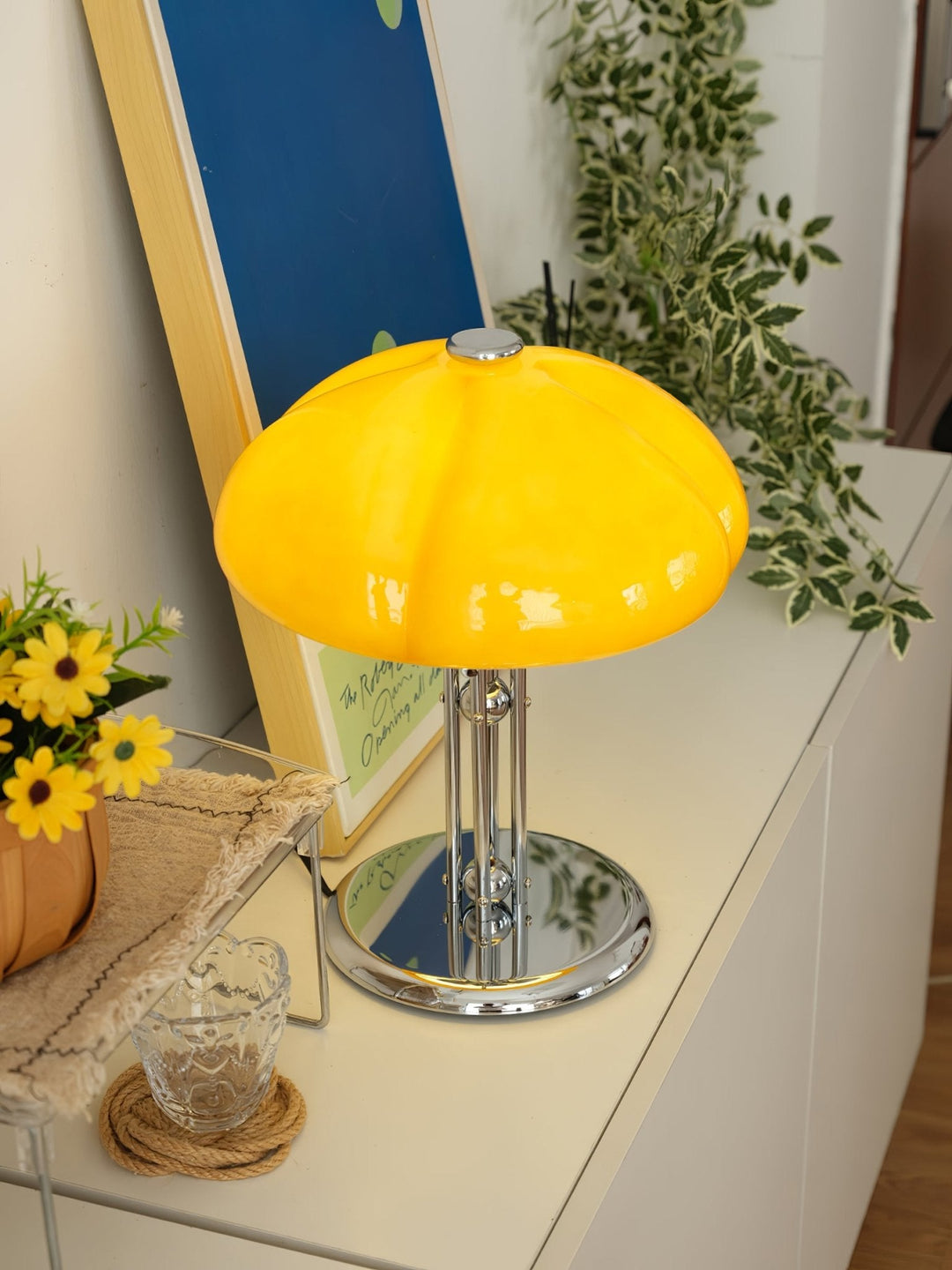 Lampa Stołowa Bauhaus Mushroom