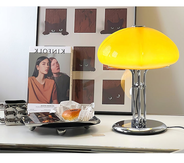 Lampa Stołowa Bauhaus Mushroom