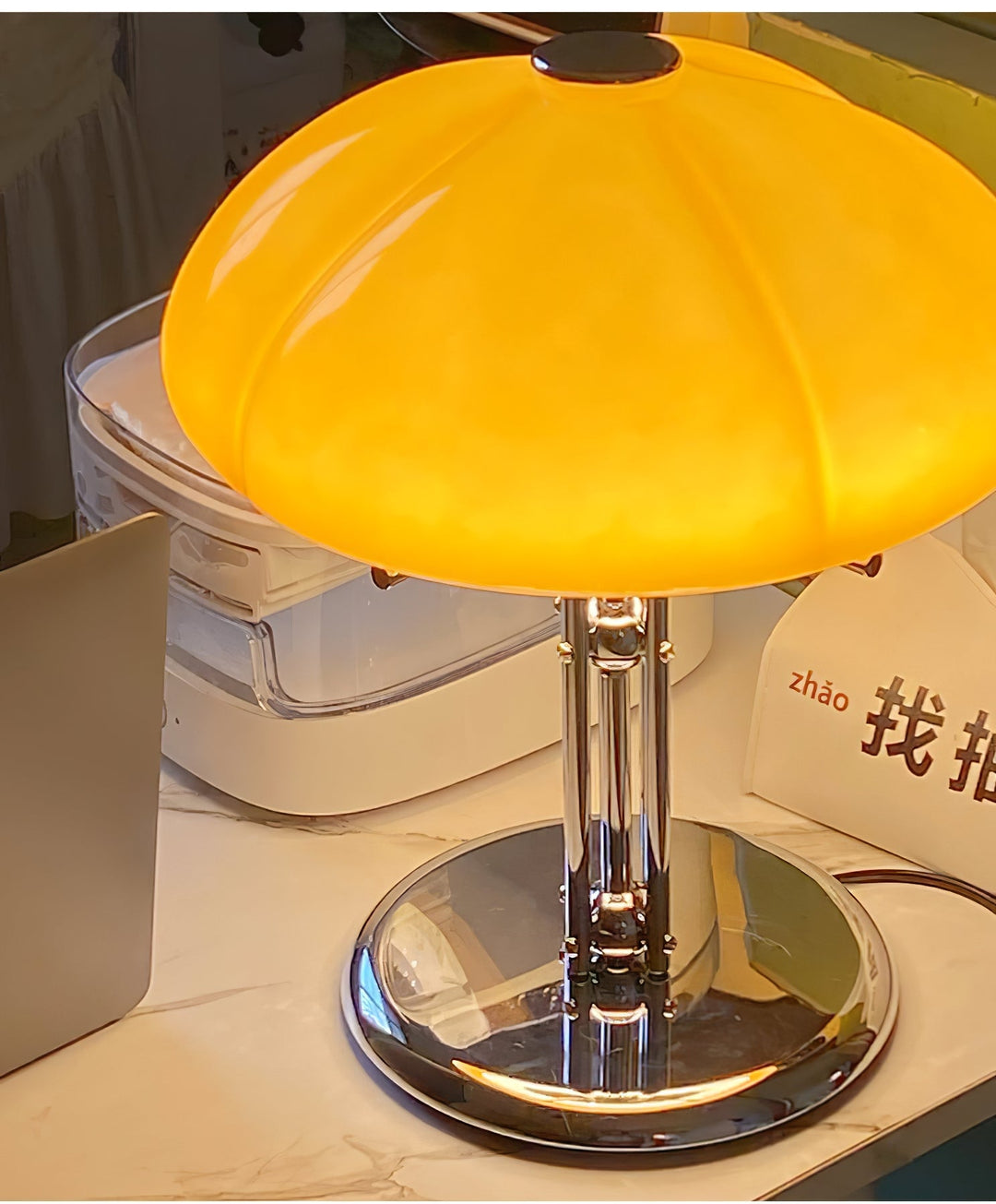 Lampa Stołowa Bauhaus Mushroom