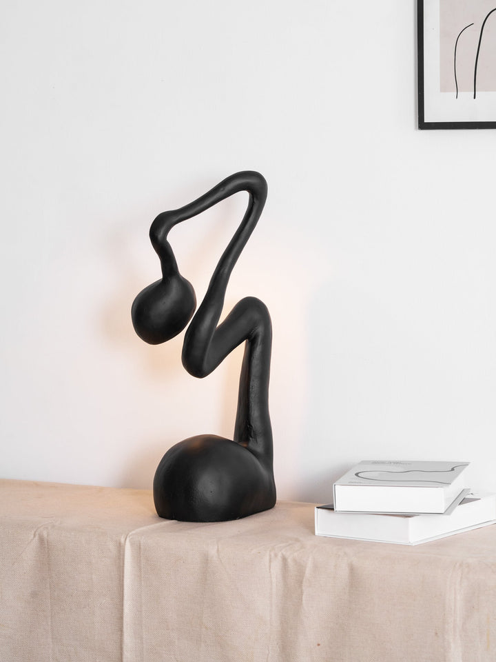 Lampa stołowa rzeźba mirry