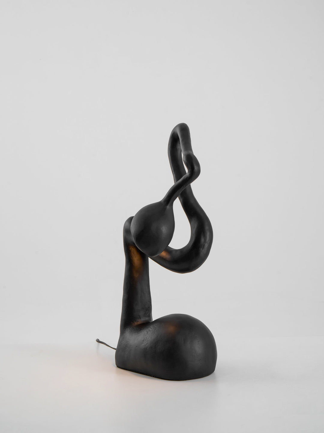 Lampa stołowa rzeźba mirry