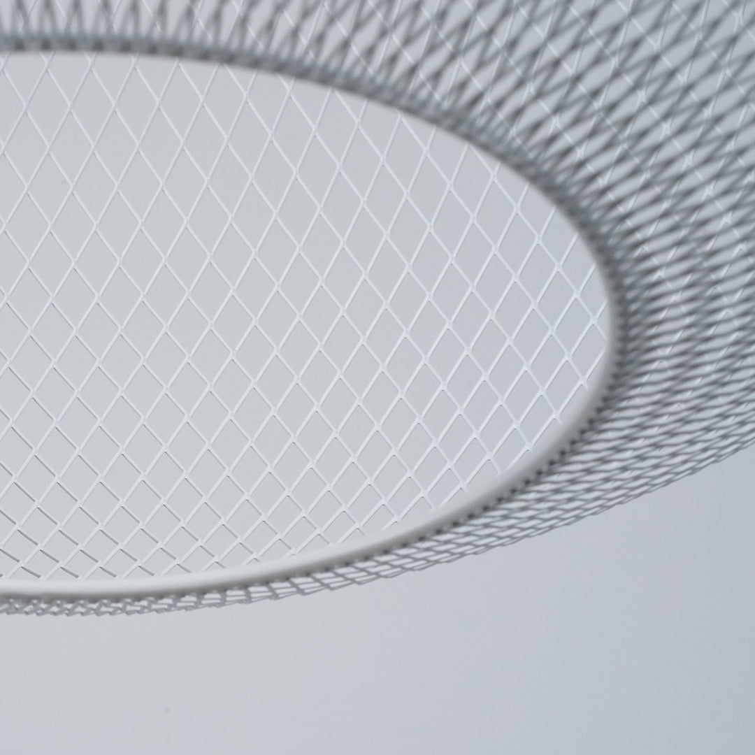 Metalowa Lampa Wisząca z Siatki