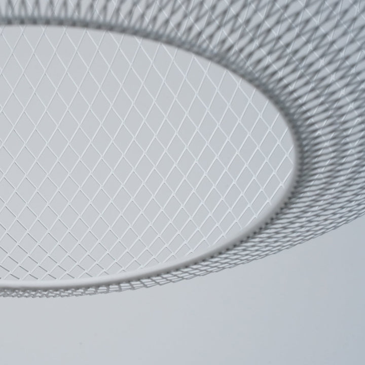 Metalowa Lampa Wisząca z Siatki