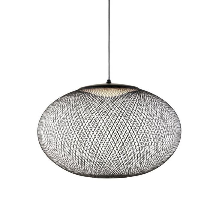 Metalowa Lampa Wisząca z Siatki