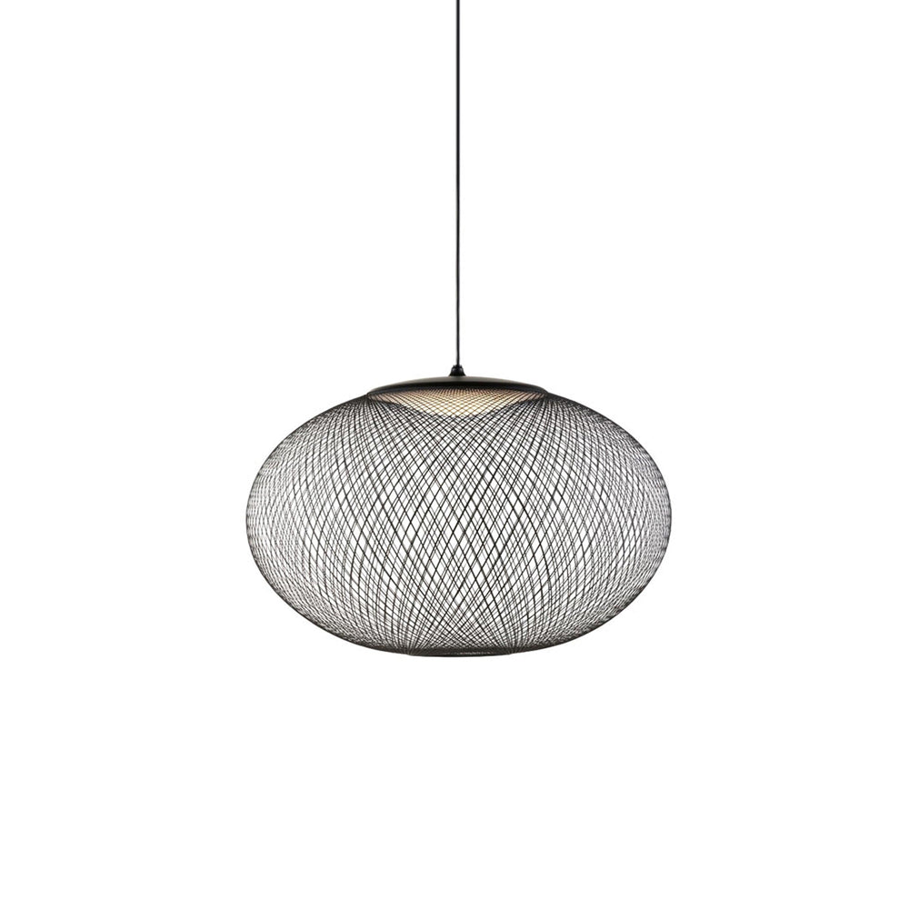 Metalowa Lampa Wisząca z Siatki