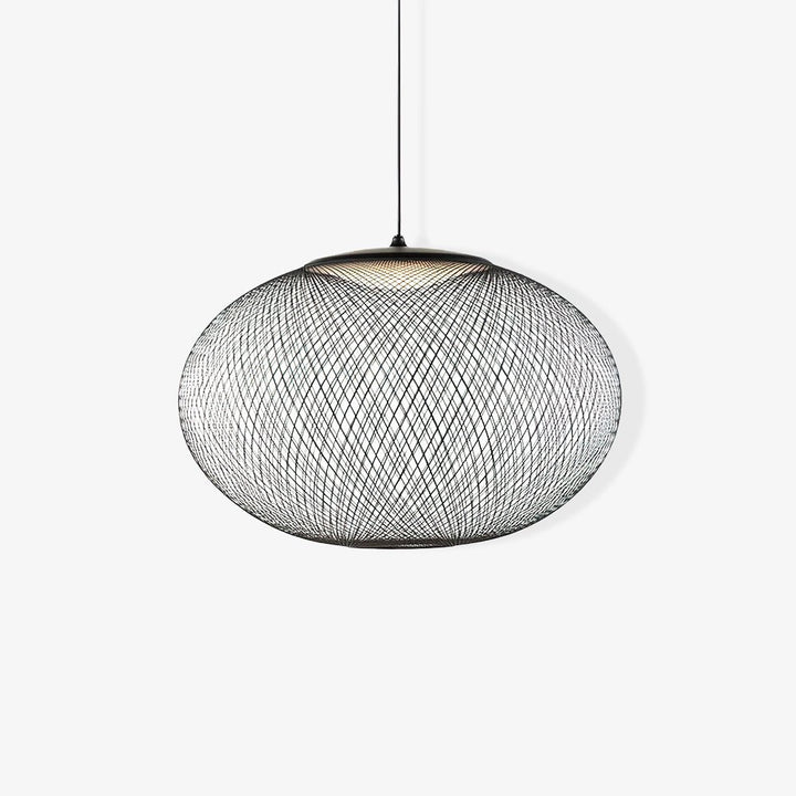 Metalowa Lampa Wisząca z Siatki
