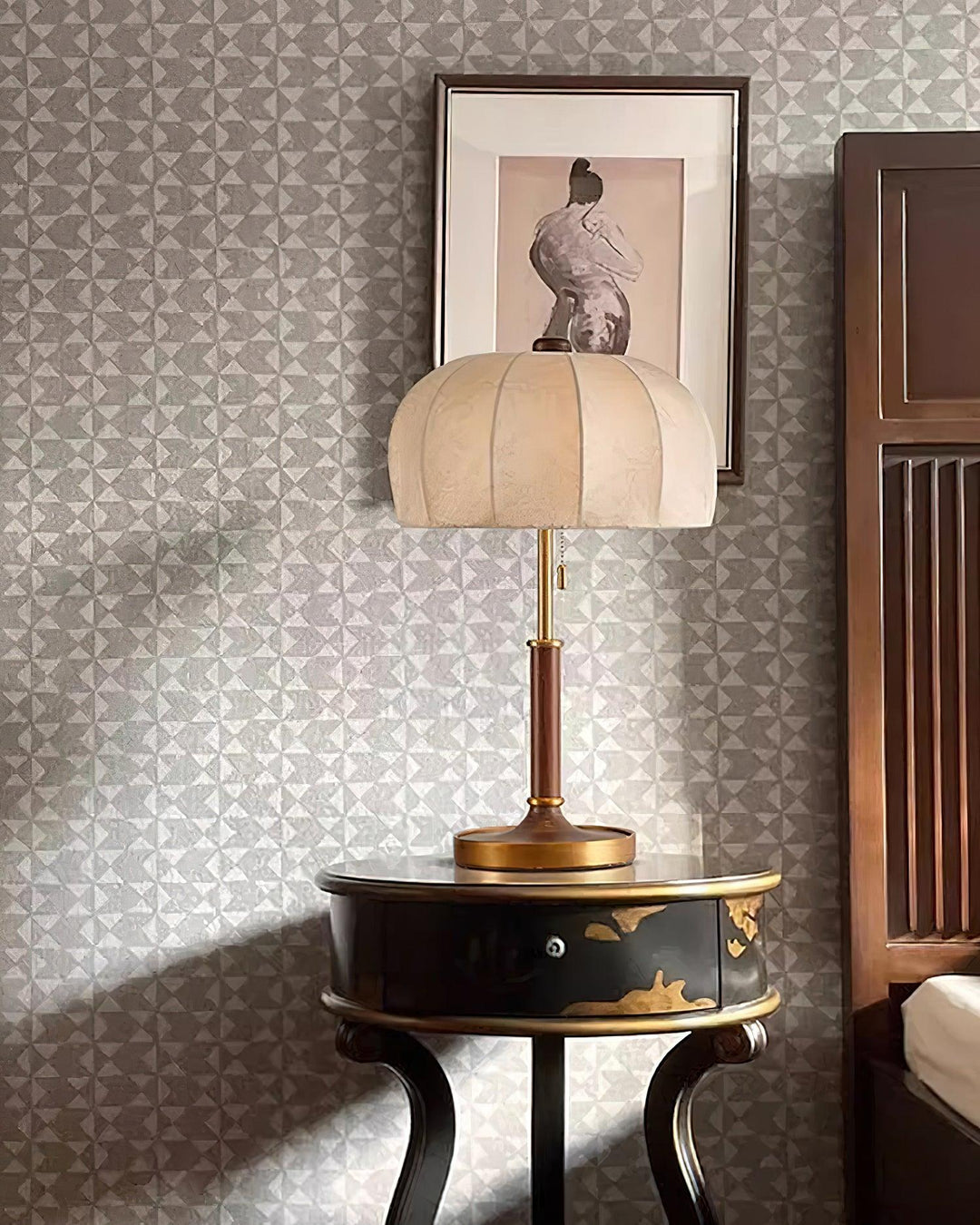 Lampa stołowa Nanyang Retro