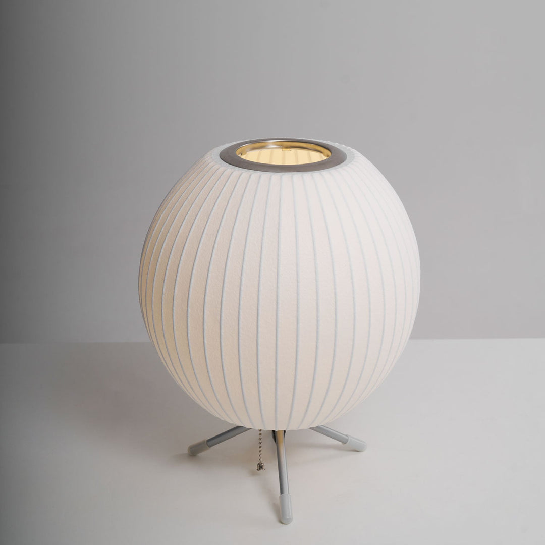 Lampa stołowa z bąbelkami na statywie