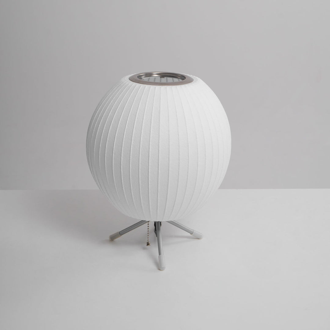 Lampa stołowa z bąbelkami na statywie