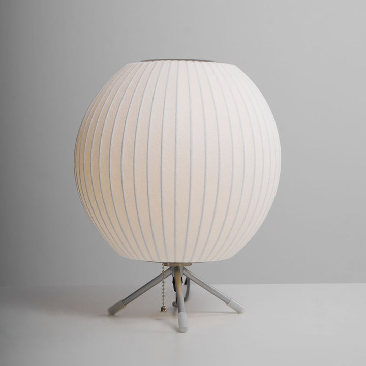 Lampa stołowa z bąbelkami na statywie