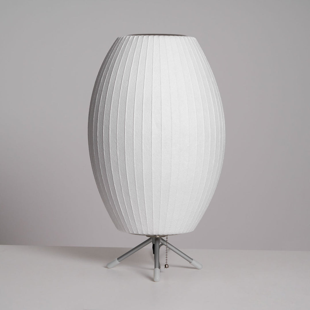 Lampa stołowa z bąbelkami na statywie