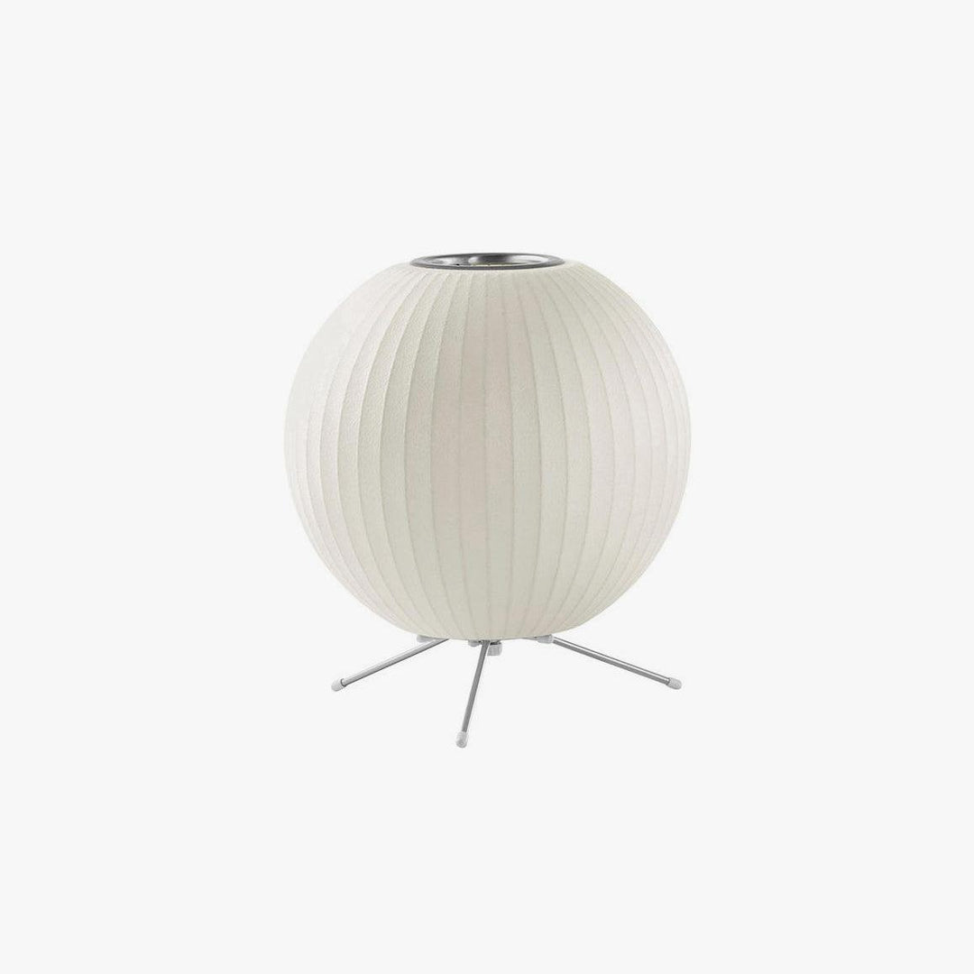 Lampa stołowa z bąbelkami na statywie