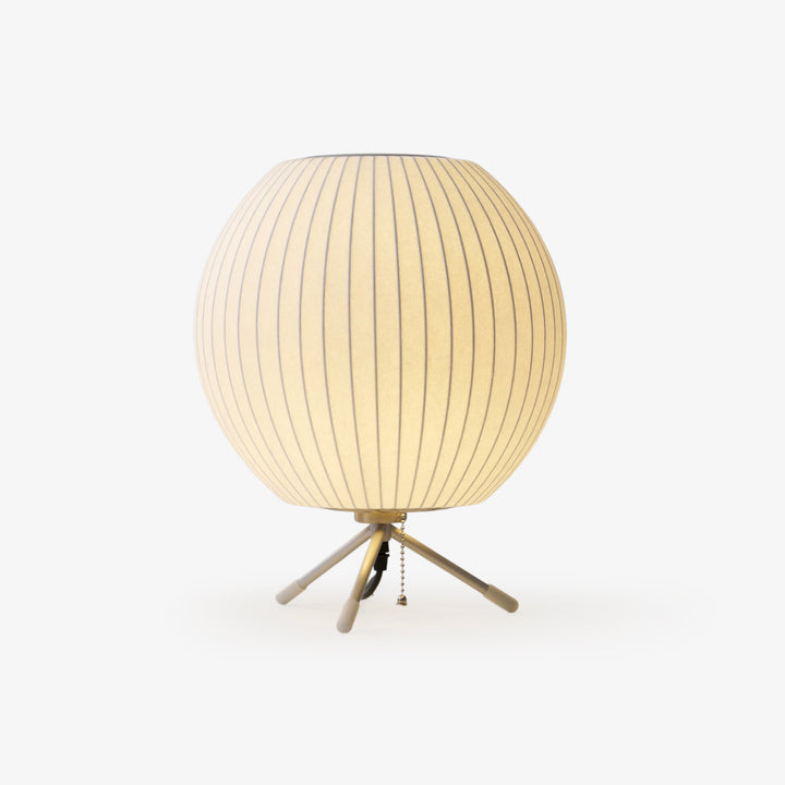 Lampa stołowa z bąbelkami na statywie