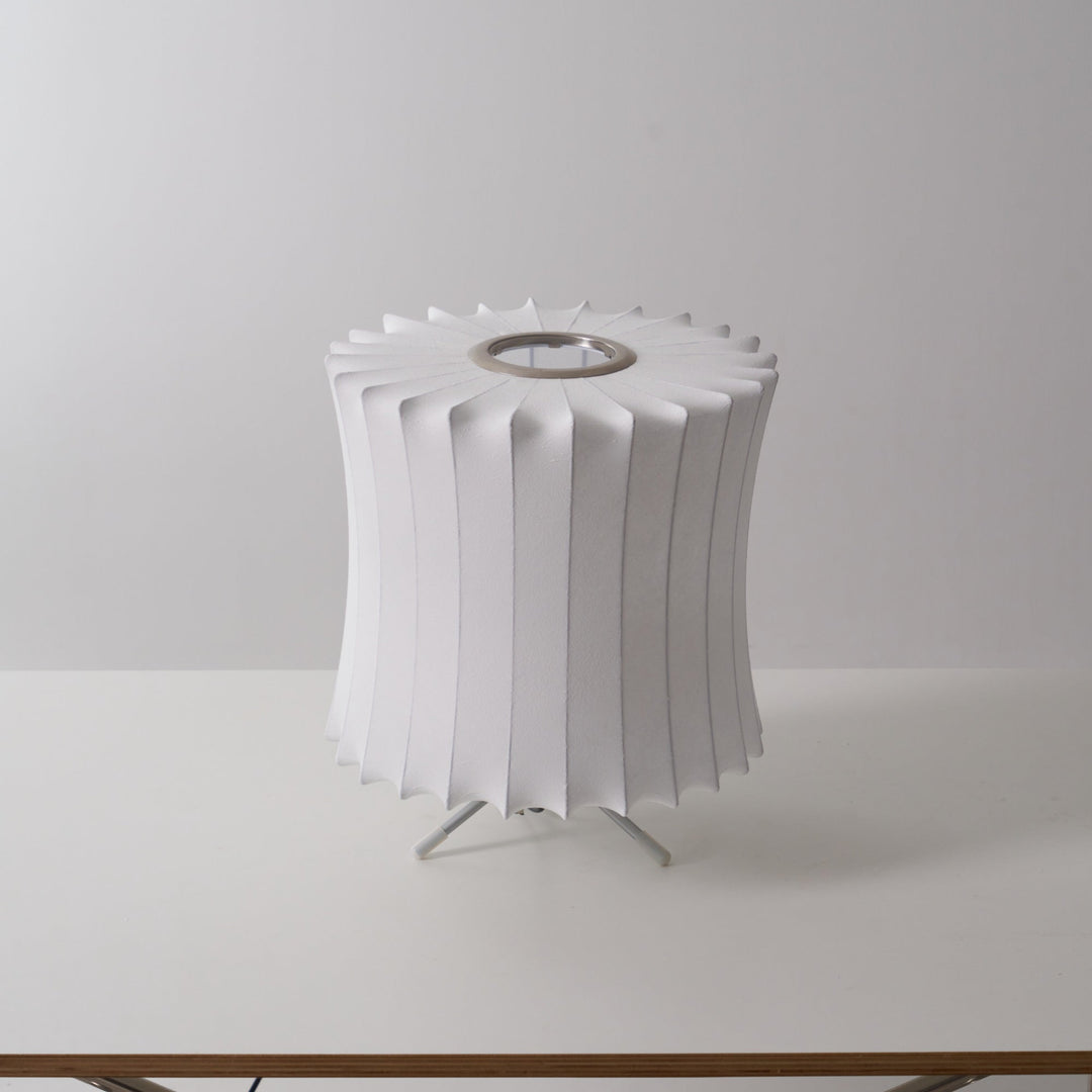 Lampa stołowa z bąbelkami na statywie