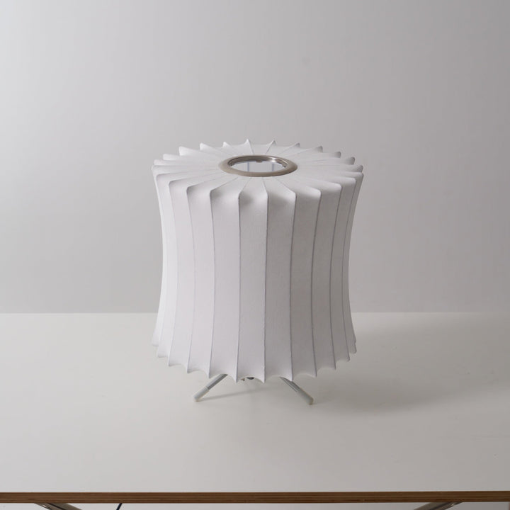 Lampa stołowa z bąbelkami na statywie