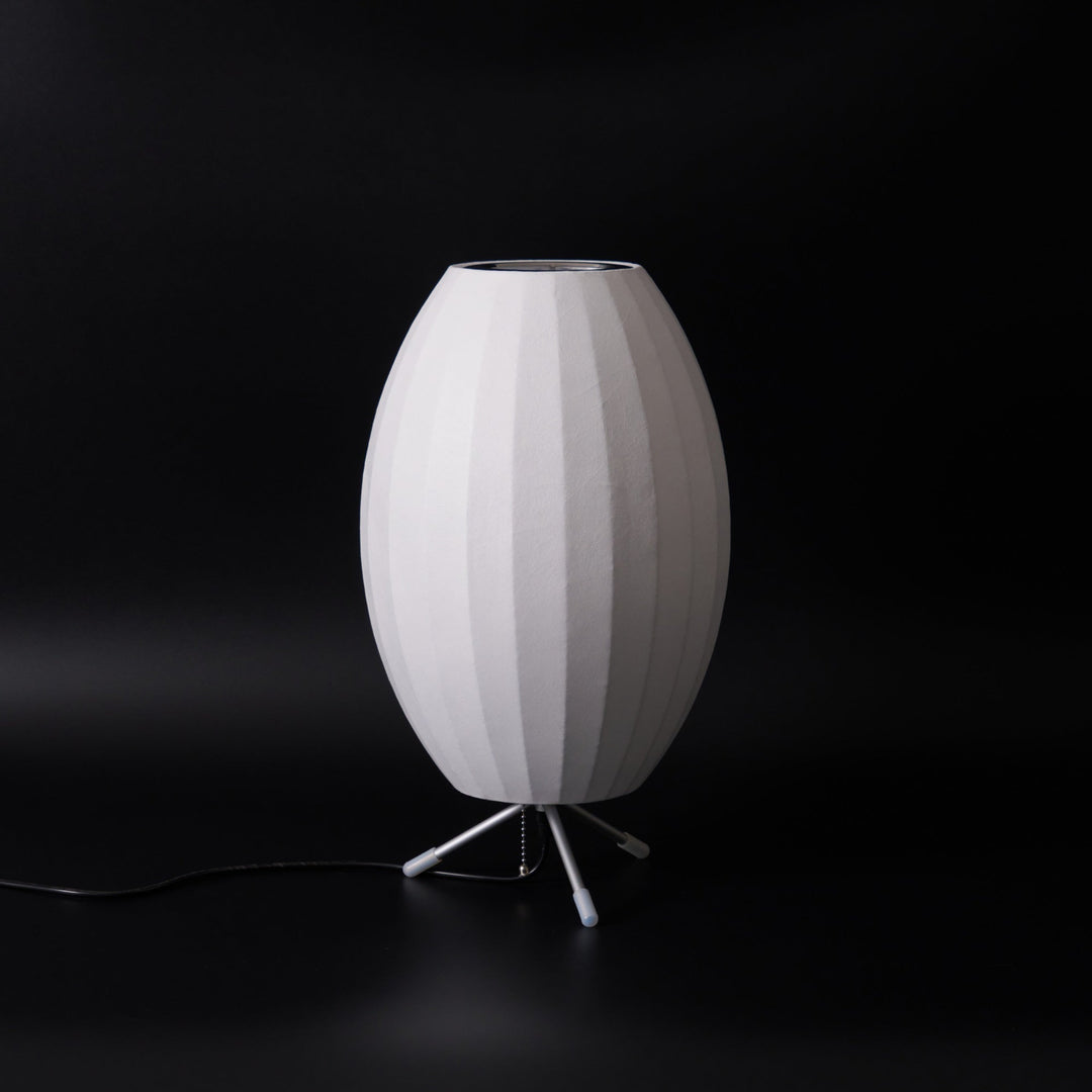 Lampa stołowa z bąbelkami na statywie