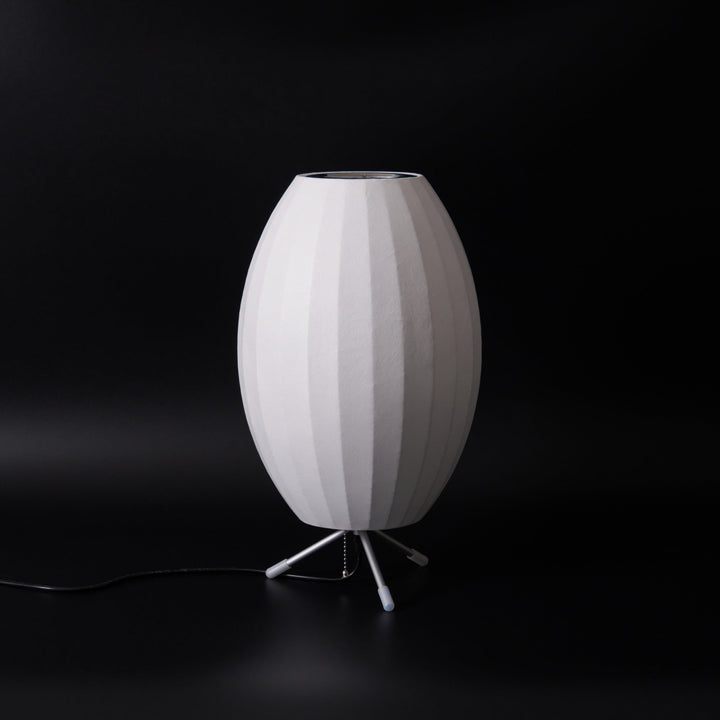 Lampa stołowa z bąbelkami na statywie