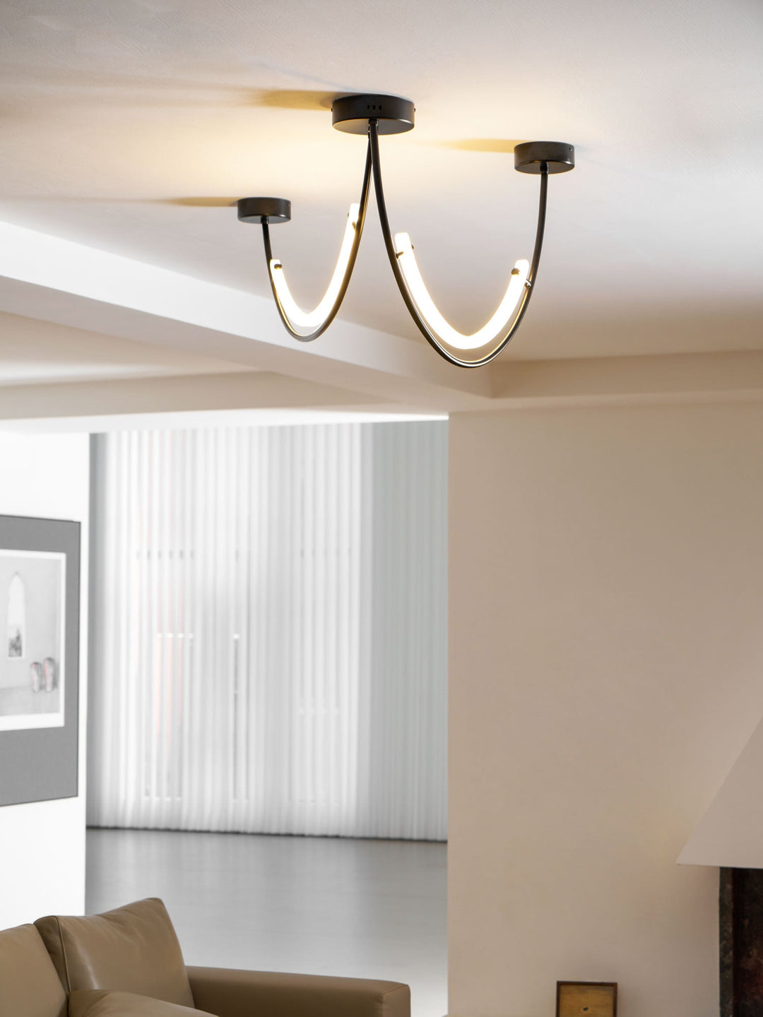 Neonowa Lampa Wisząca