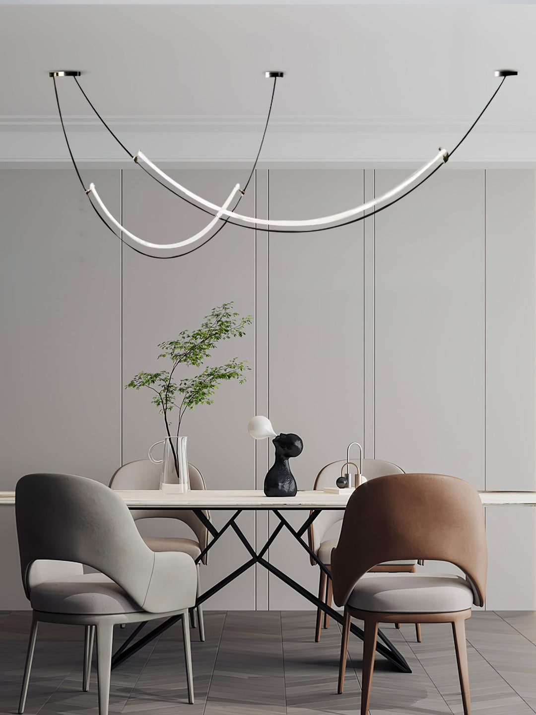 Neonowa Lampa Wisząca