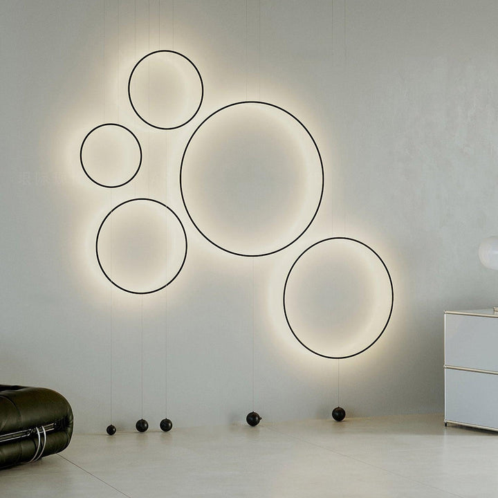 Lampa wisząca Nightfall Circle