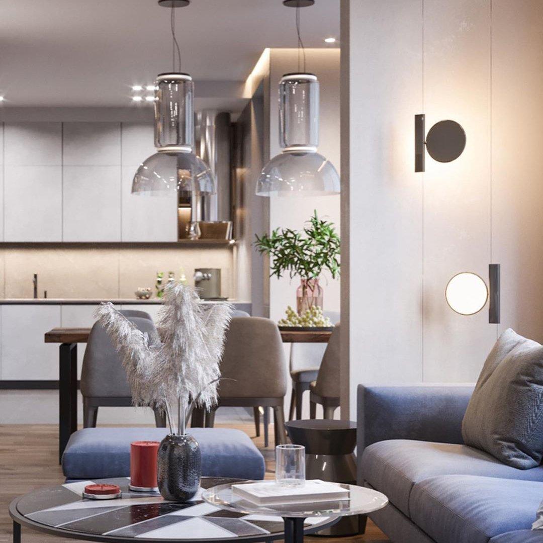 Cylindryczna Lampa Wisząca LED