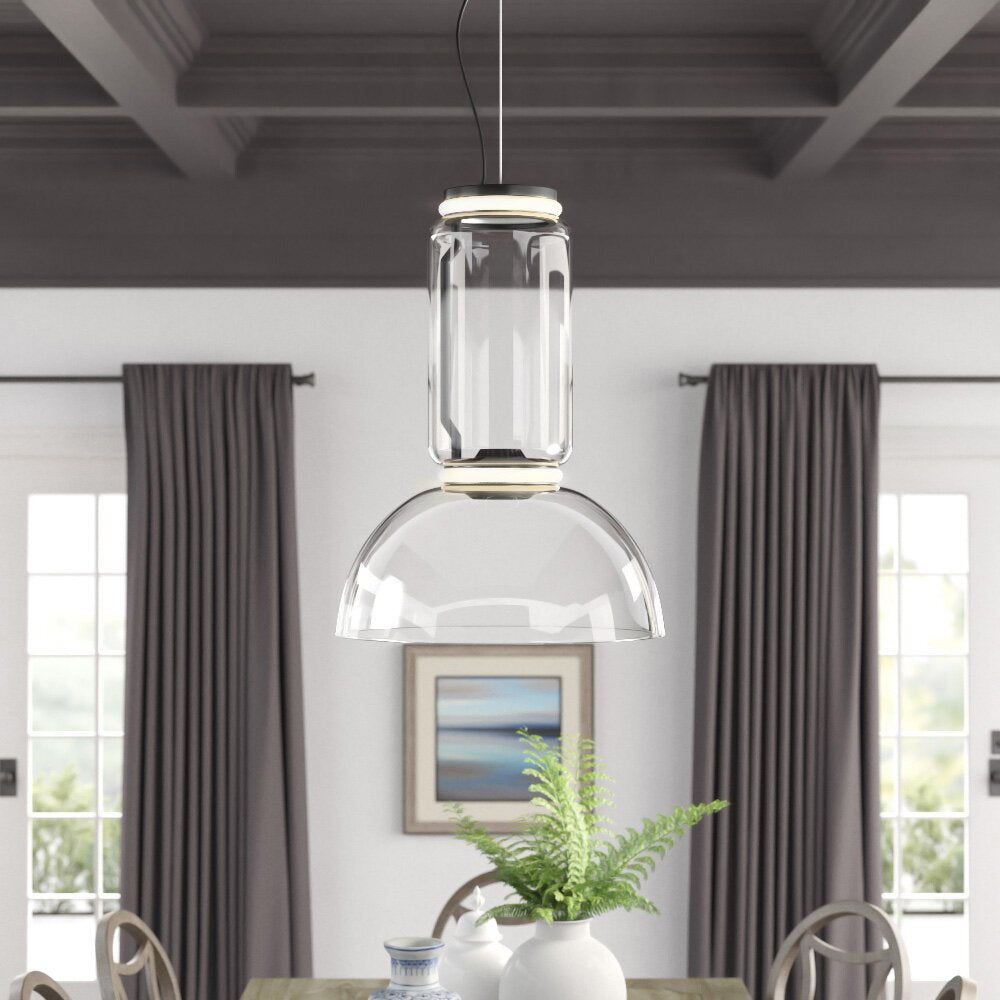 Cylindryczna Lampa Wisząca LED