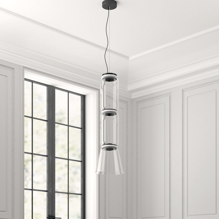 Cylindryczna Lampa Wisząca LED